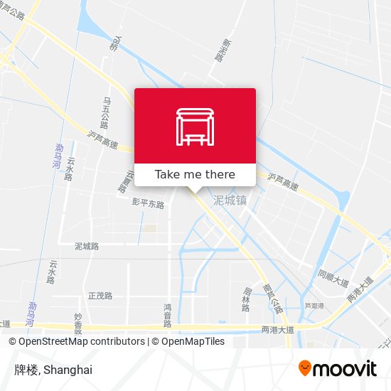 牌楼 map