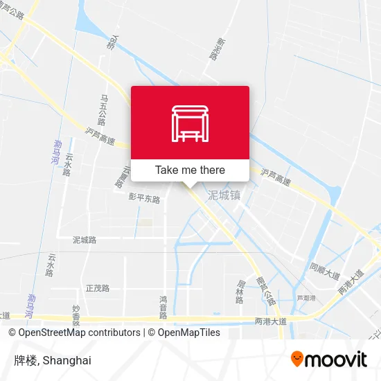 牌楼 map