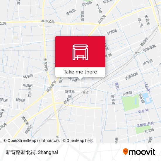 新育路新北街 map