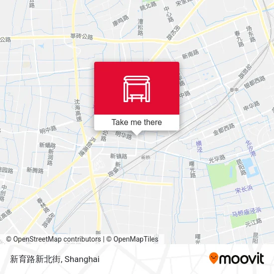 新育路新北街 map
