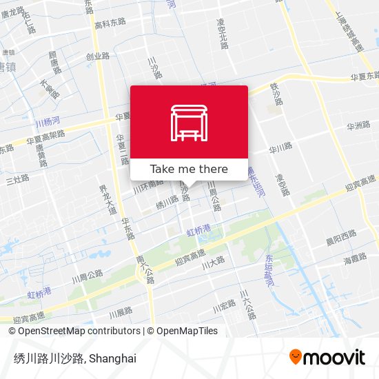 绣川路川沙路 map