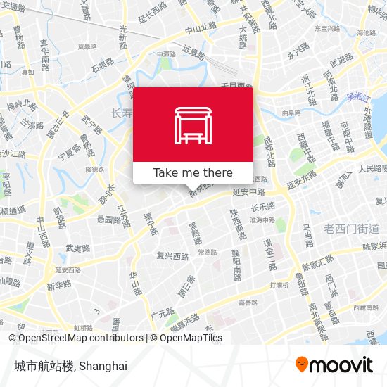 城市航站楼 map