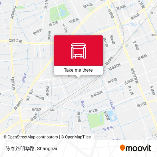 陈春路明华路 map