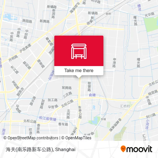 海关(南乐路新车公路) map