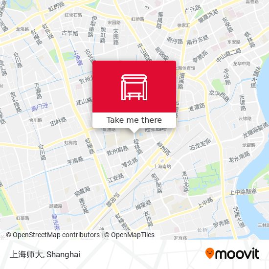 上海师大 map