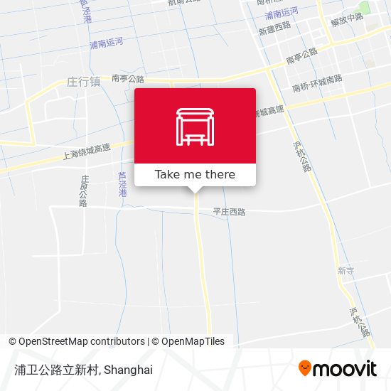 浦卫公路立新村 map