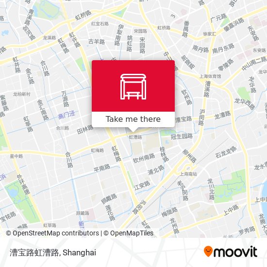 漕宝路虹漕路 map