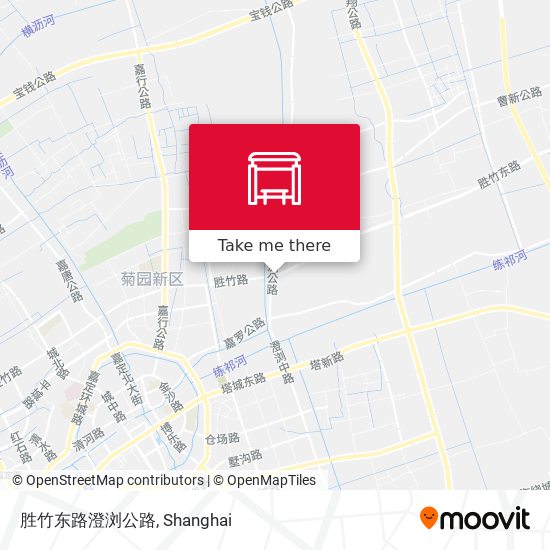 胜竹东路澄浏公路 map