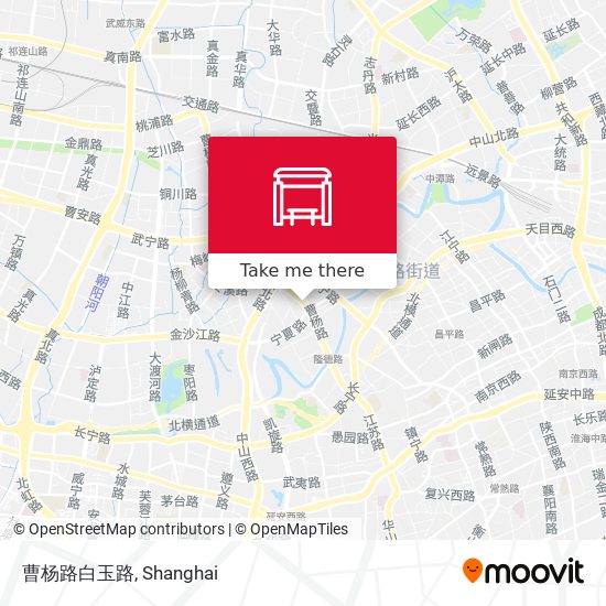 曹杨路白玉路 map