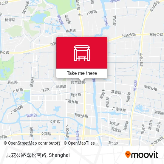 辰花公路嘉松南路 map