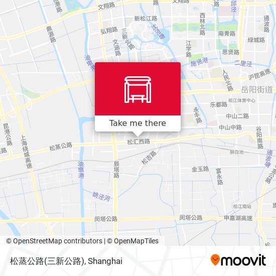 松蒸公路(三新公路) map