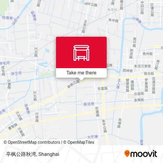 亭枫公路秋湾 map