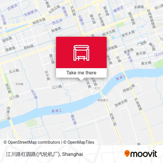 江川路红园路(汽轮机厂) map