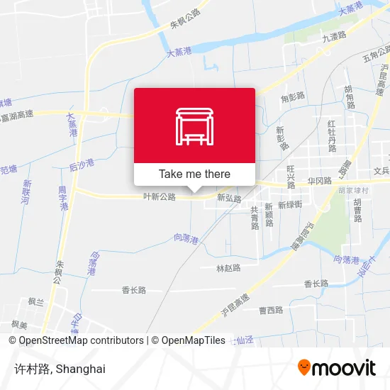 许村路 map