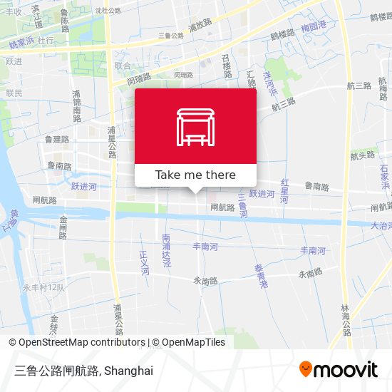 三鲁公路闸航路 map