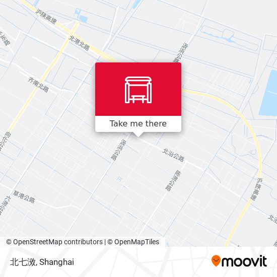 北七滧 map