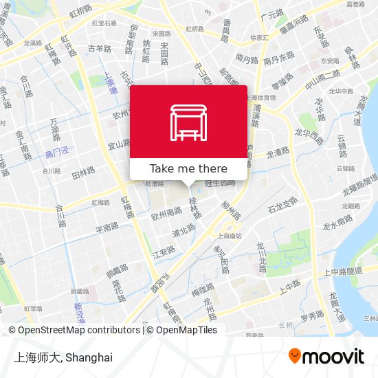 上海师大 map