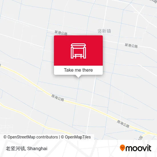 老竖河镇 map