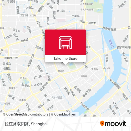 控江路双阳路 map