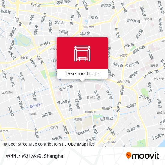 钦州北路桂林路 map