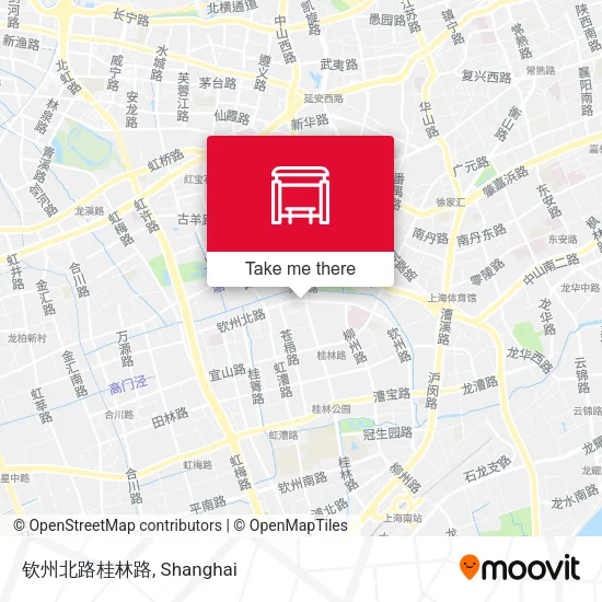 钦州北路桂林路 map