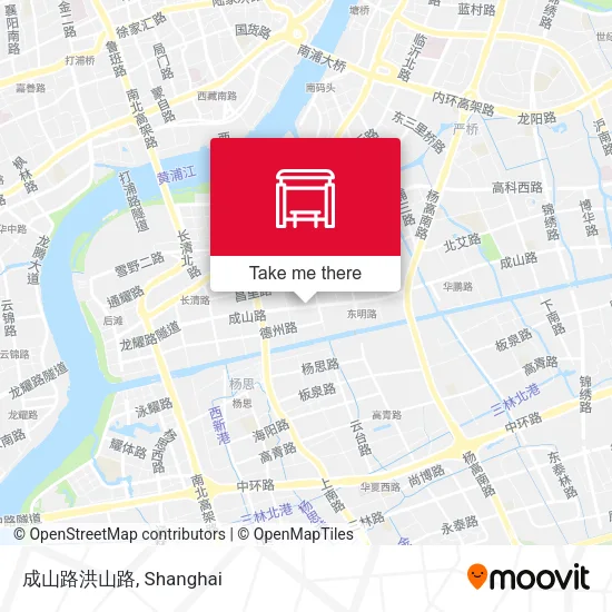 成山路洪山路 map