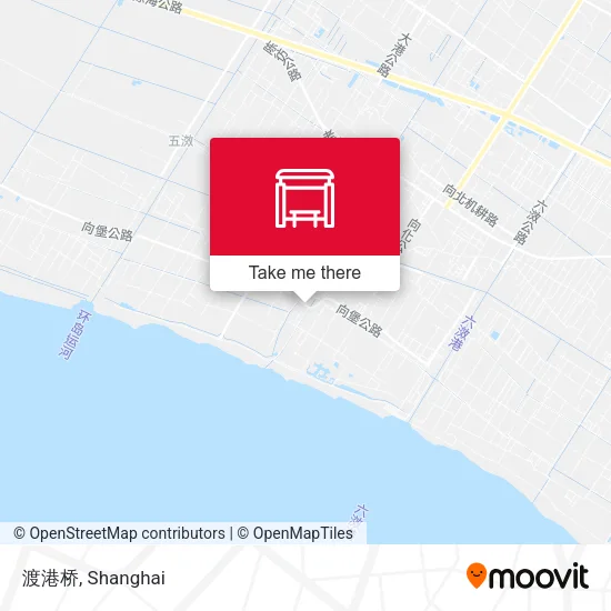 渡港桥 map