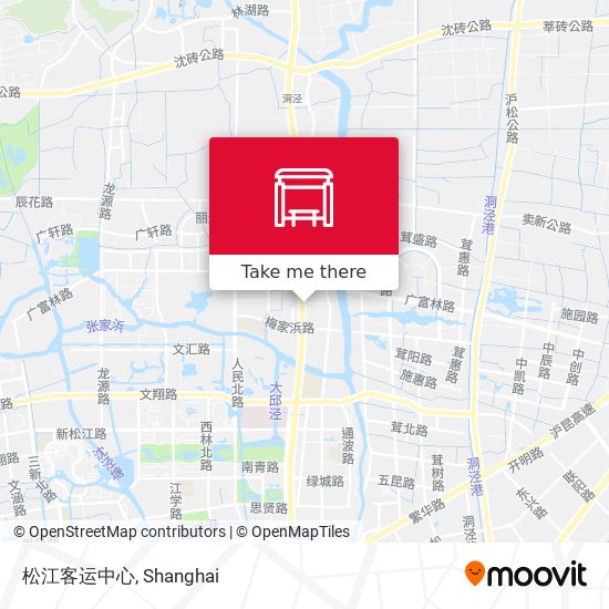 松江客运中心 map