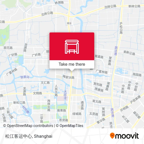 松江客运中心 map