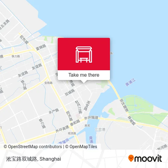 淞宝路双城路 map