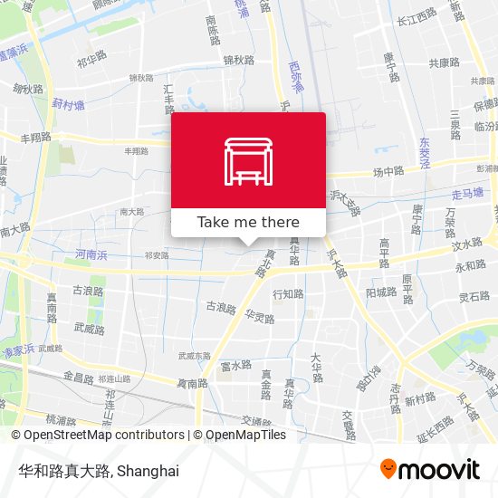 华和路真大路 map