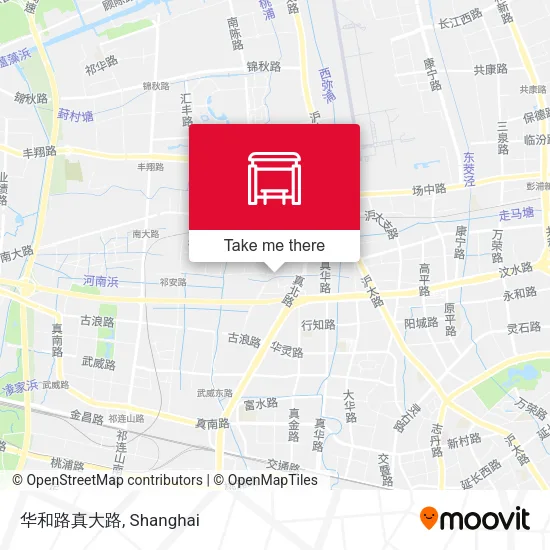 华和路真大路 map