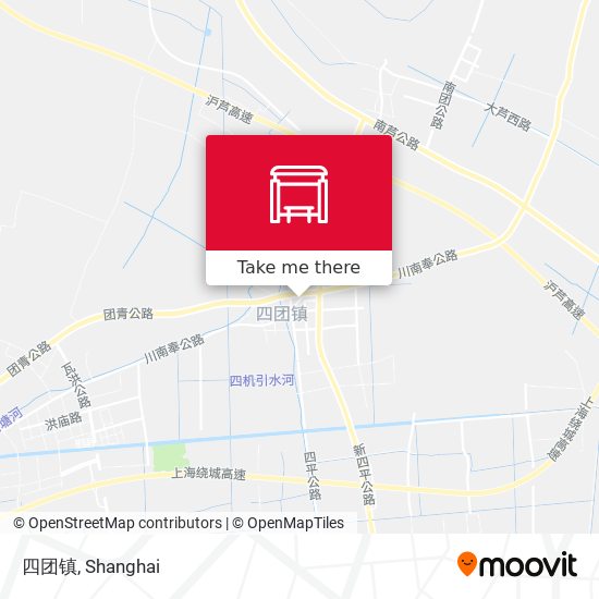 四团镇 map
