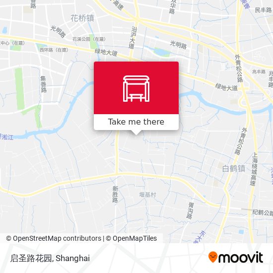 启圣路花园 map