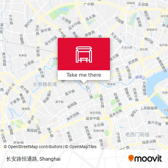 长安路恒通路 map