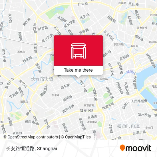 长安路恒通路 map