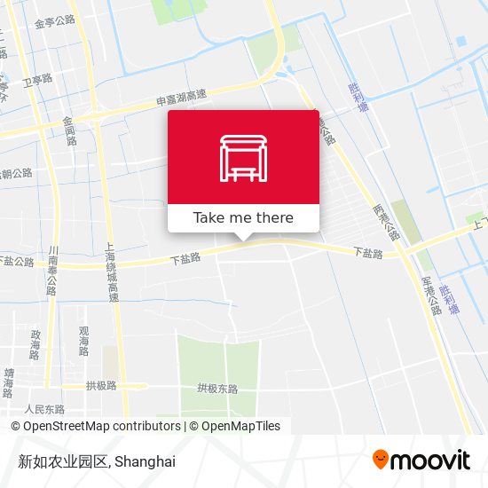 新如农业园区 map