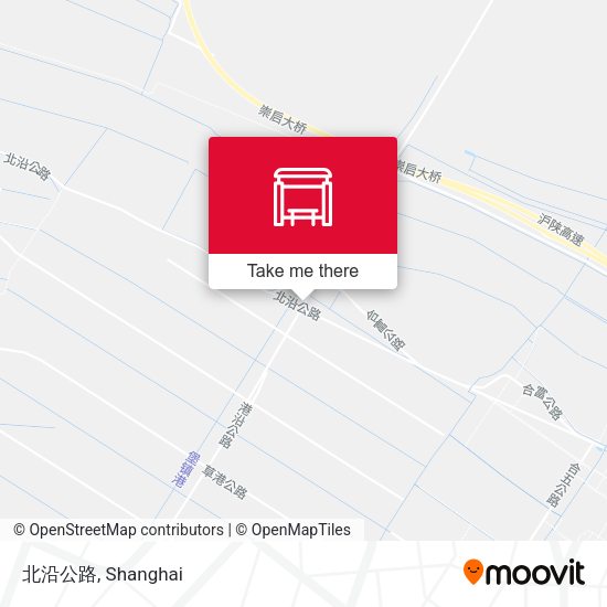 北沿公路 map