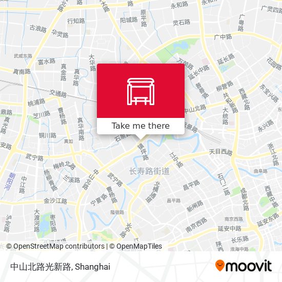 中山北路光新路 map