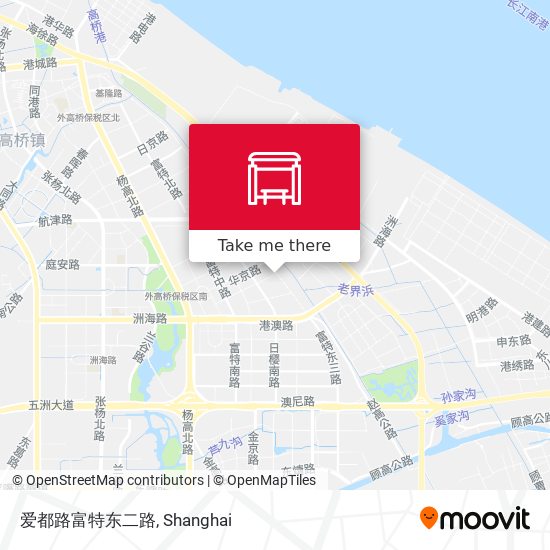 爱都路富特东二路 map