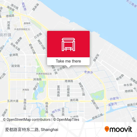 爱都路富特东二路 map