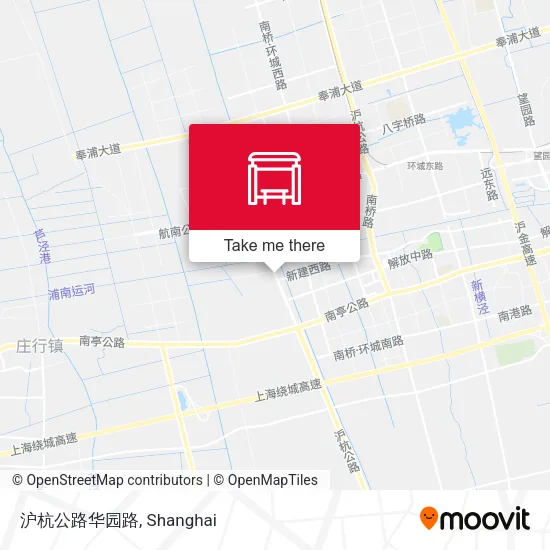 沪杭公路华园路 map