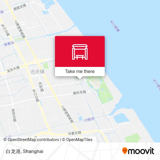 白龙港 map