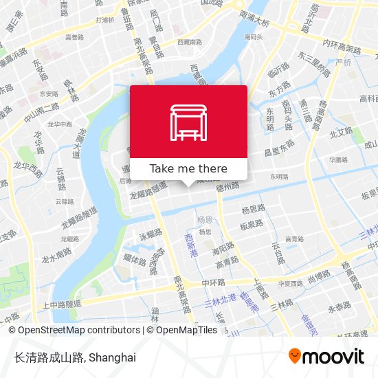 长清路成山路 map