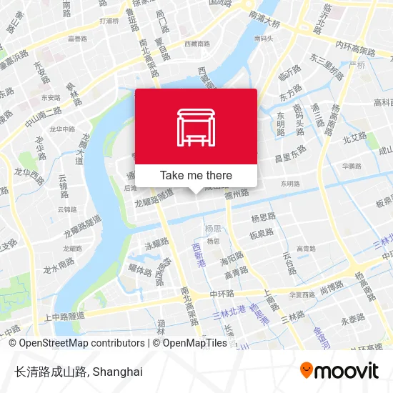 长清路成山路 map