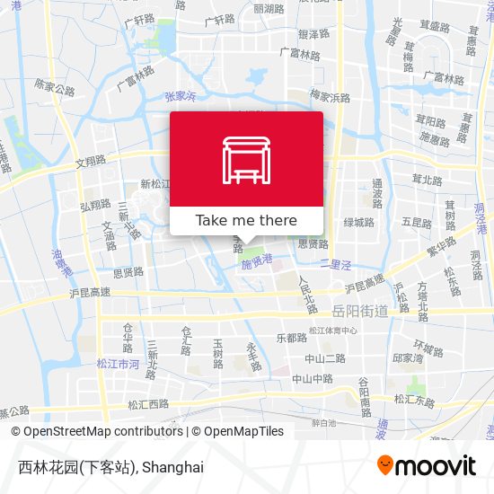 西林花园(下客站) map