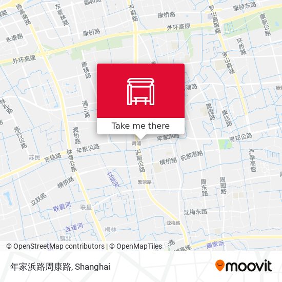 年家浜路周康路 map