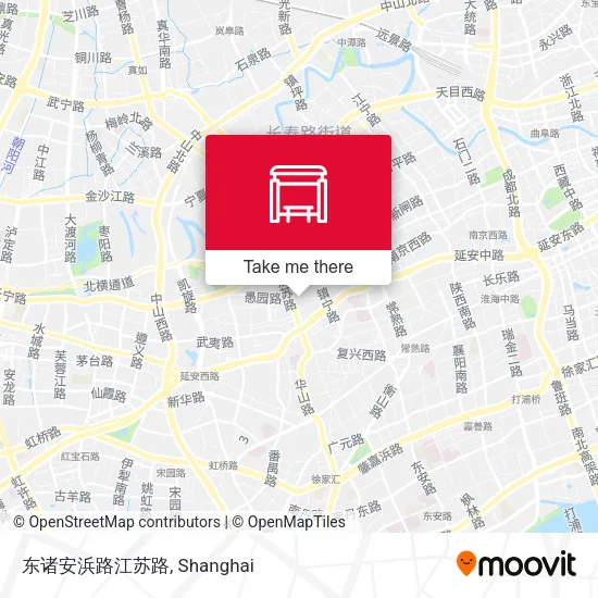 东诸安浜路江苏路 map