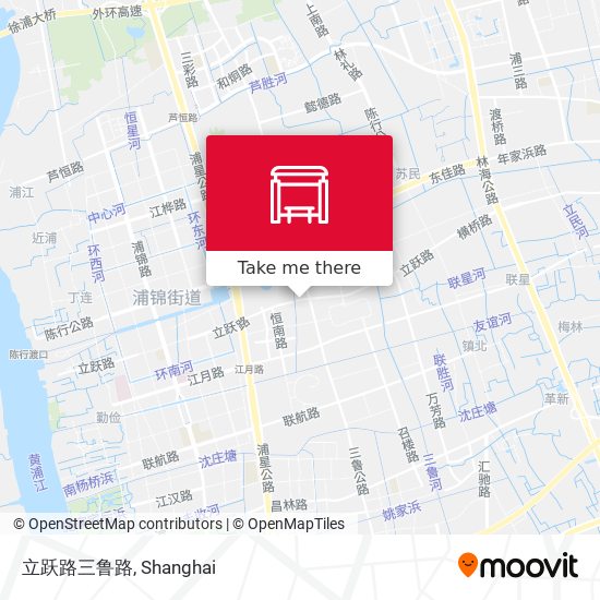 立跃路三鲁路 map