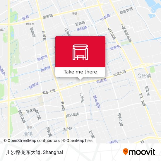 川沙路龙东大道 map